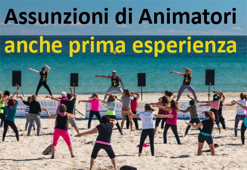 Aniamndia.offerte di lavoro per animatori anche prima esperienza