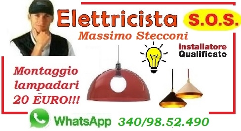 SOSTITUZIONE LAMPADARIO TUSCOLANO APPIO LATINO ROMA