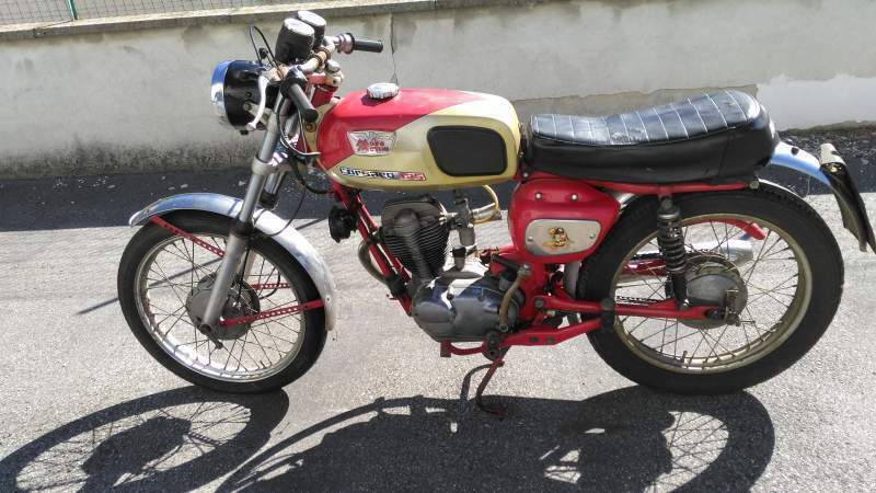 Moto Morini 125 Super Sport , 5 marce