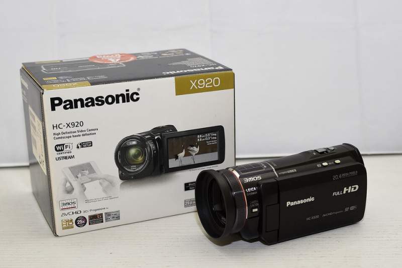 Videocamera panasonic hc x920 full hd