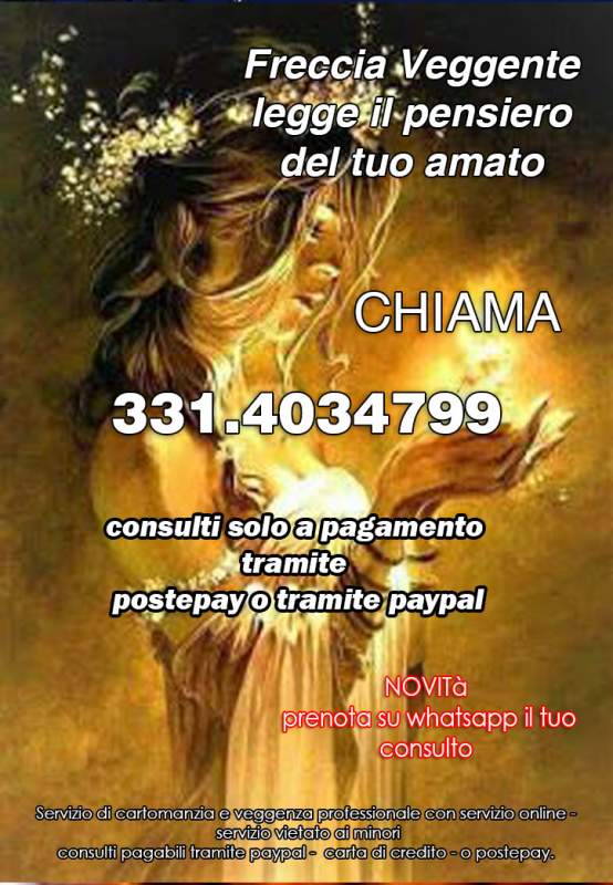 Cerchi risposte vere? Chiama 3314034799