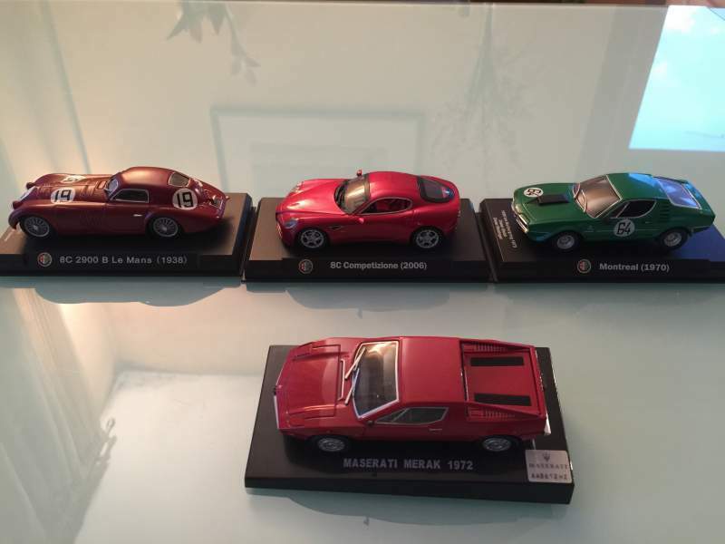 3 Collezione di modellini alfa romeo in scala 1/43