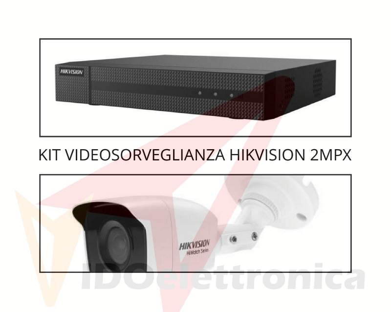 Kit videosorveglianza