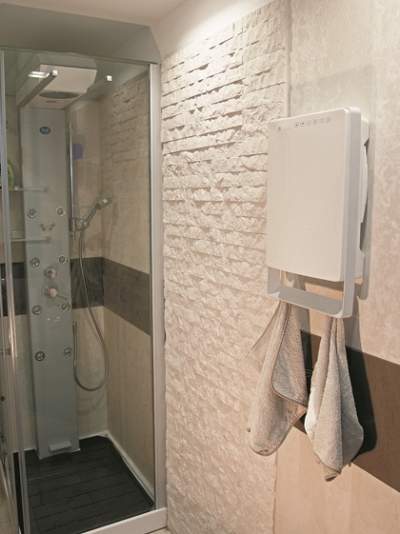 TERMOVENTILATORE DA PARETE PER BAGNO - TOUCH