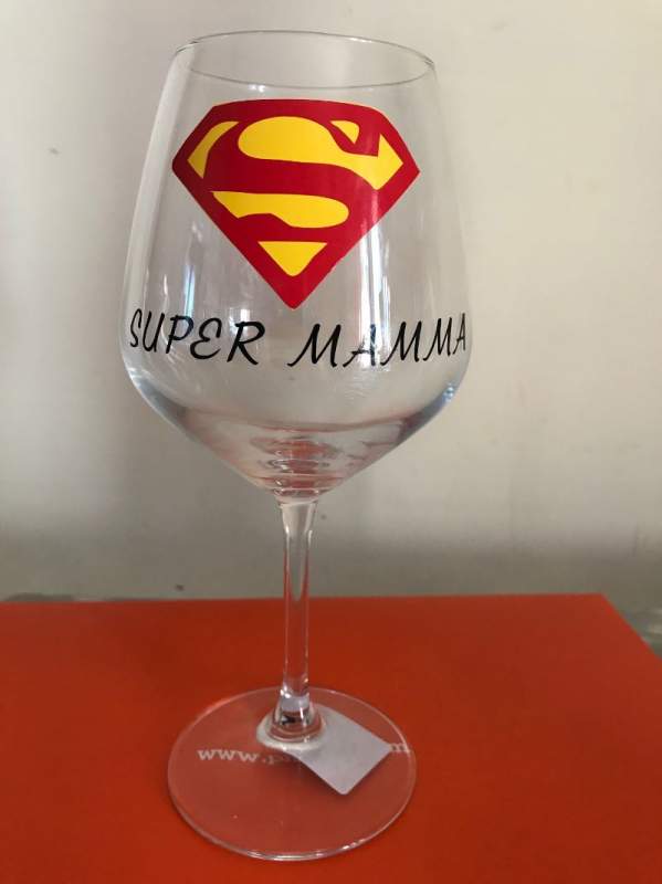 Calice vino Super Mamma