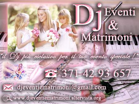 Dj per matrimoni Bergamo La Musica più esclusiva!