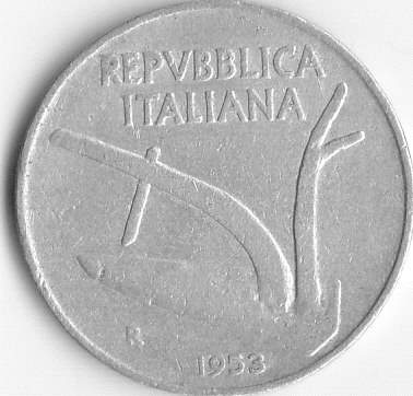 10 lire 1953