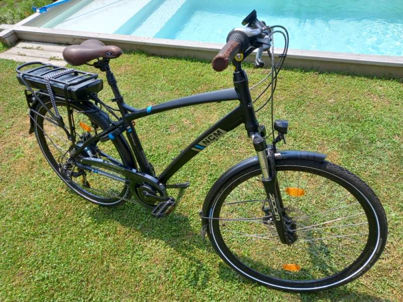 E bike uomo praticamente nuova