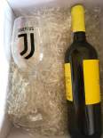 Calice vino squadra Juventus