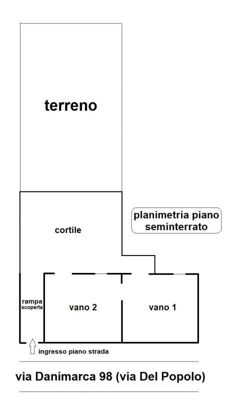 APPARTAMENTO DUE LIVELLI SAN PIETRO IN AMANTEA CS